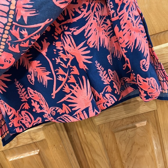 Lilly Pulitzer Vibrant Blue and Pink Tropical Dress - Picture 4 of 9